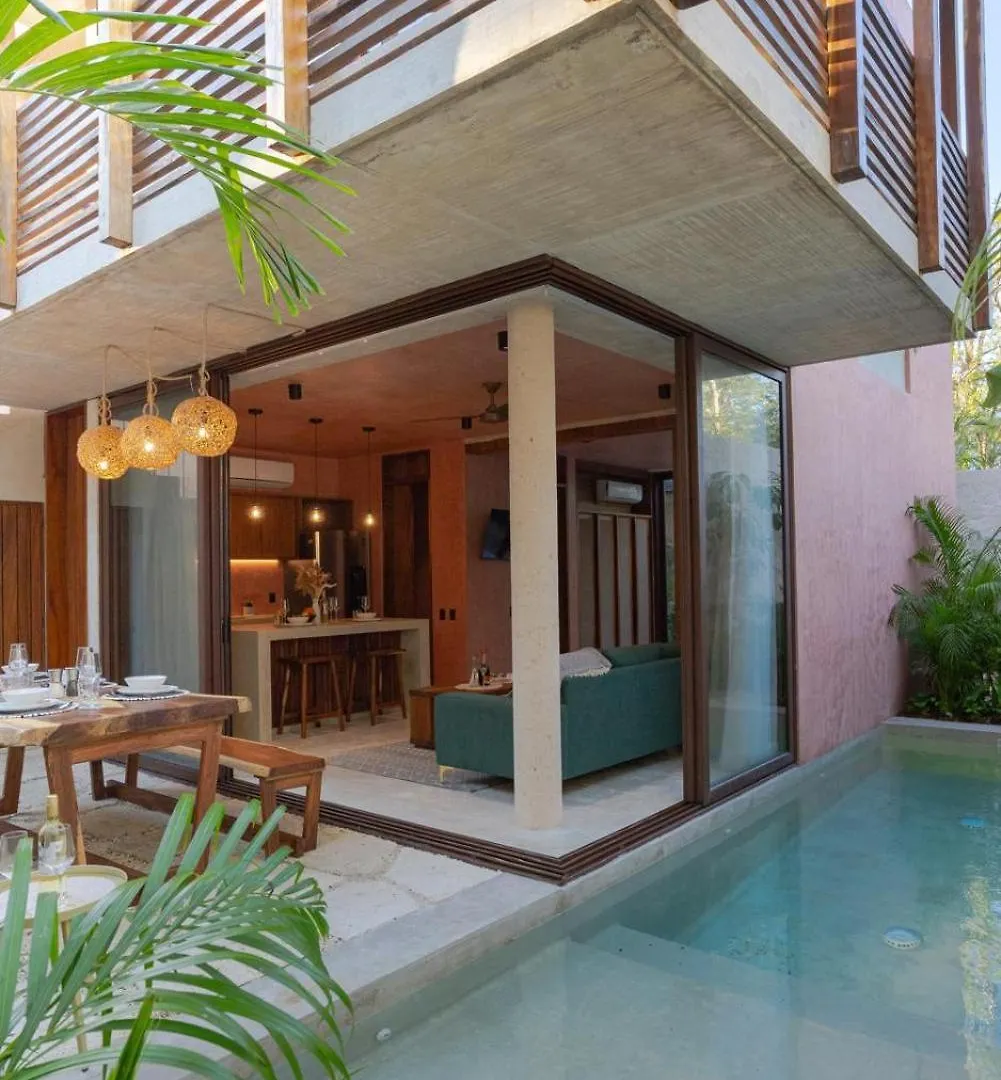 Primrose Jungle Paradise Villa, 3Brd, Island Shower, 2 Private Pools, Gourmet Dining & 24Hr Security Tulum 0*,  Mexico